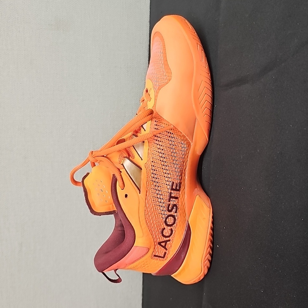Lacoste Orange Athletic Shoes - Picture 8 of 10